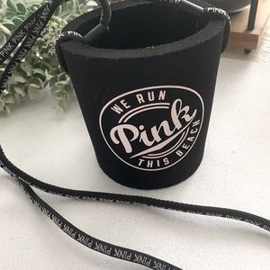 Pink Victoria’s Secret drink holder